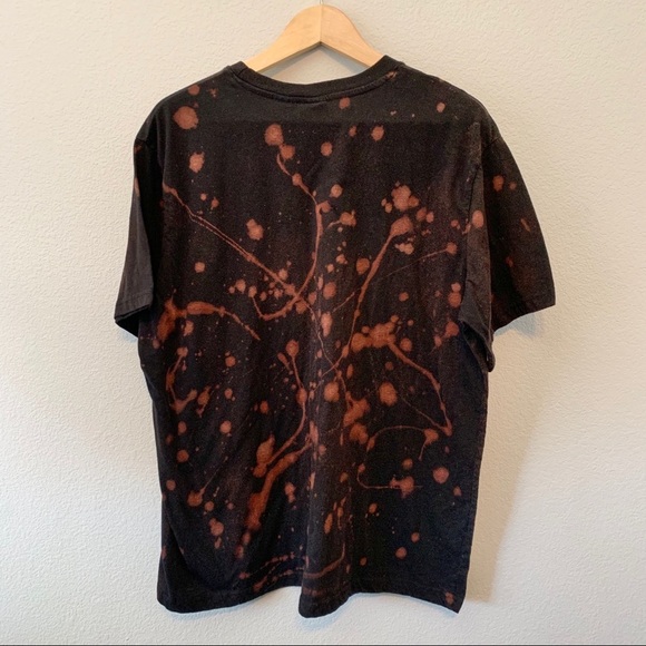 Pink Floyd Custom Reverse Tie Dye T Shirt - Picture 2 of 4